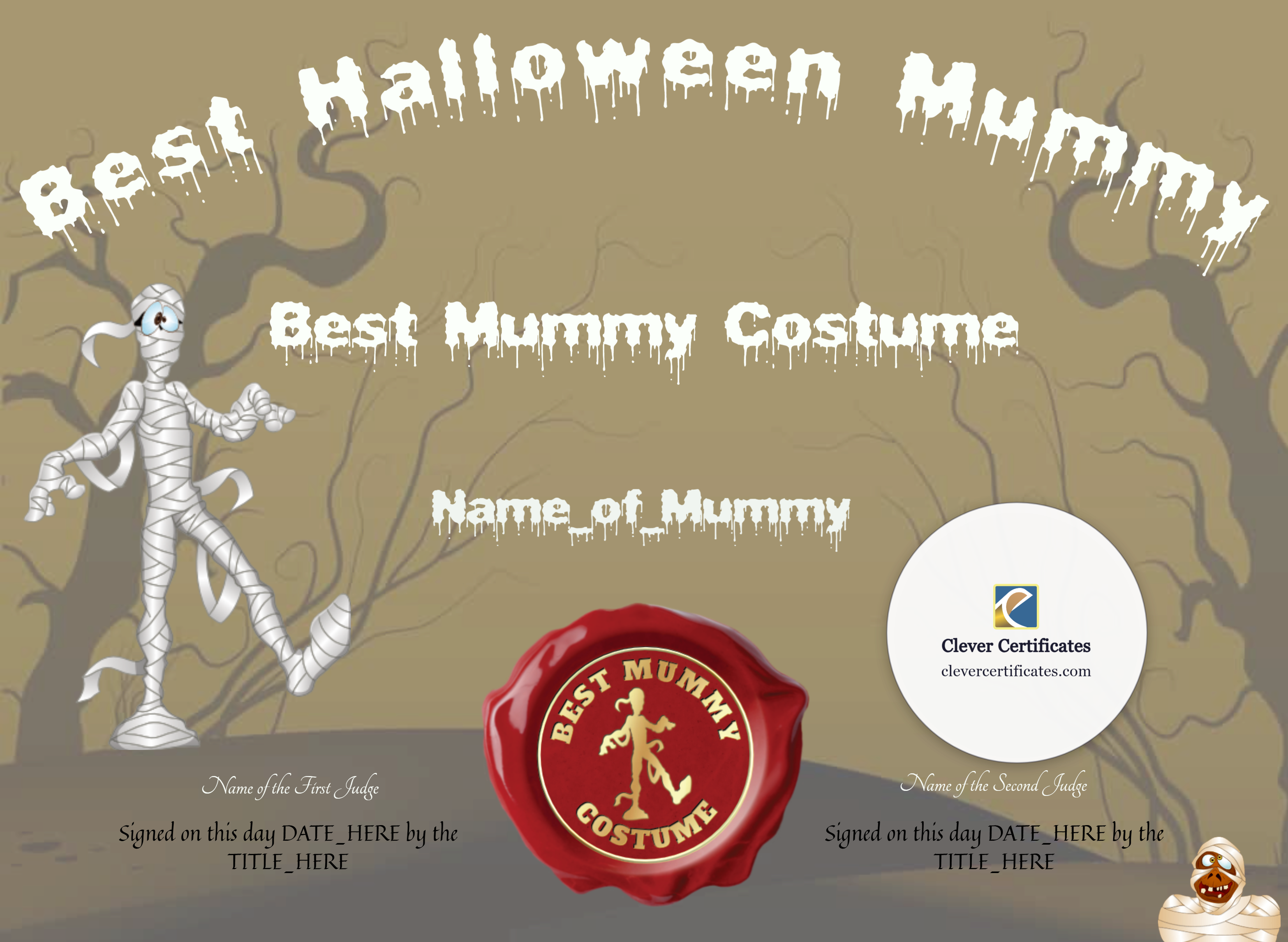 Certificate preview