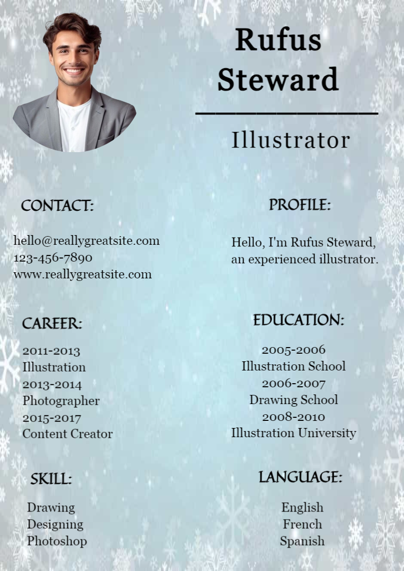 Certificate preview