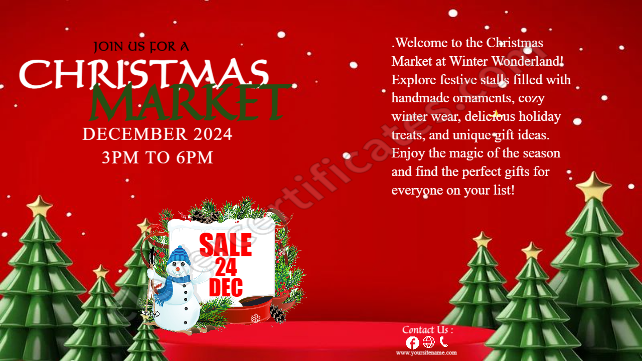 Certificate preview