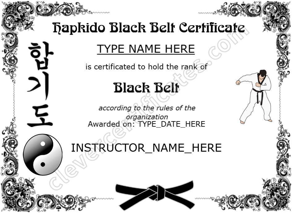 Certificate preview