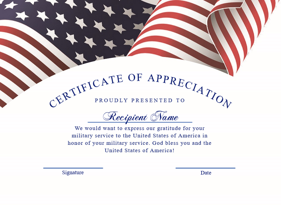 Certificate preview