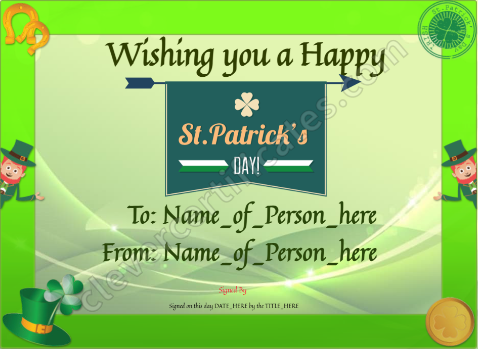 Happy St Patricks Day