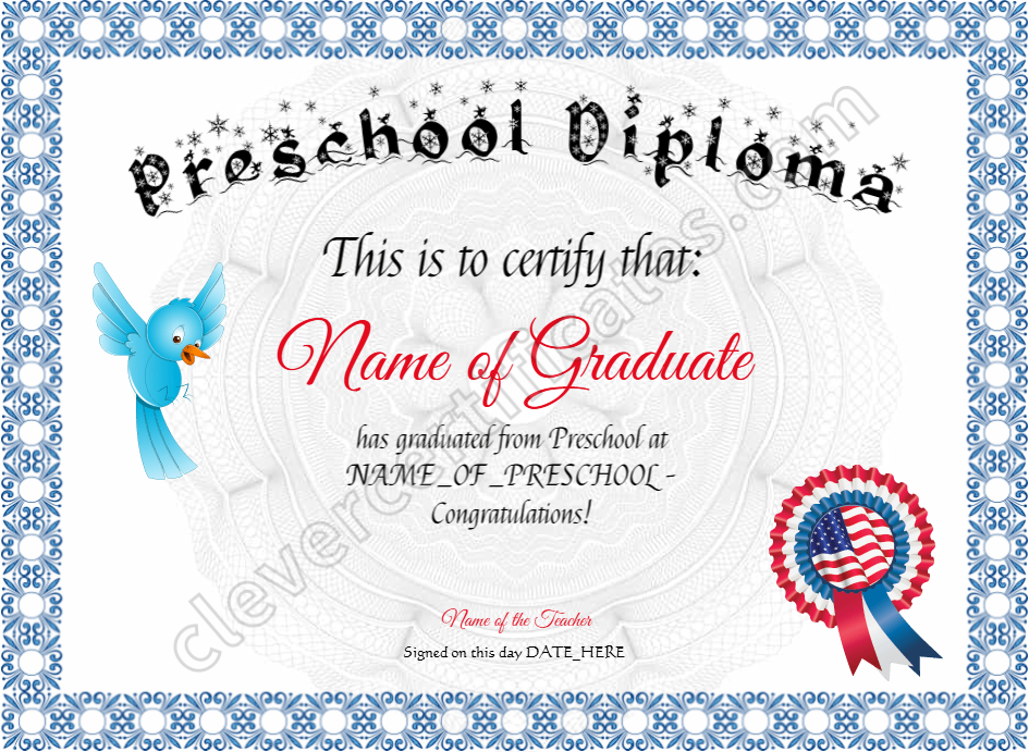 Preschool Diploma