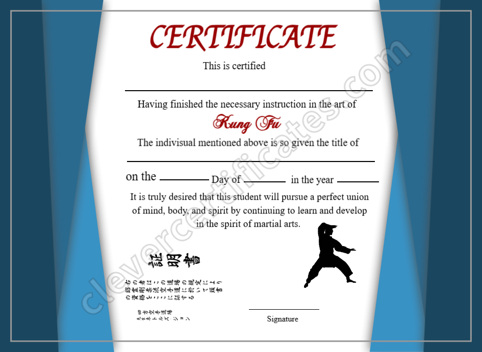 Certificate preview