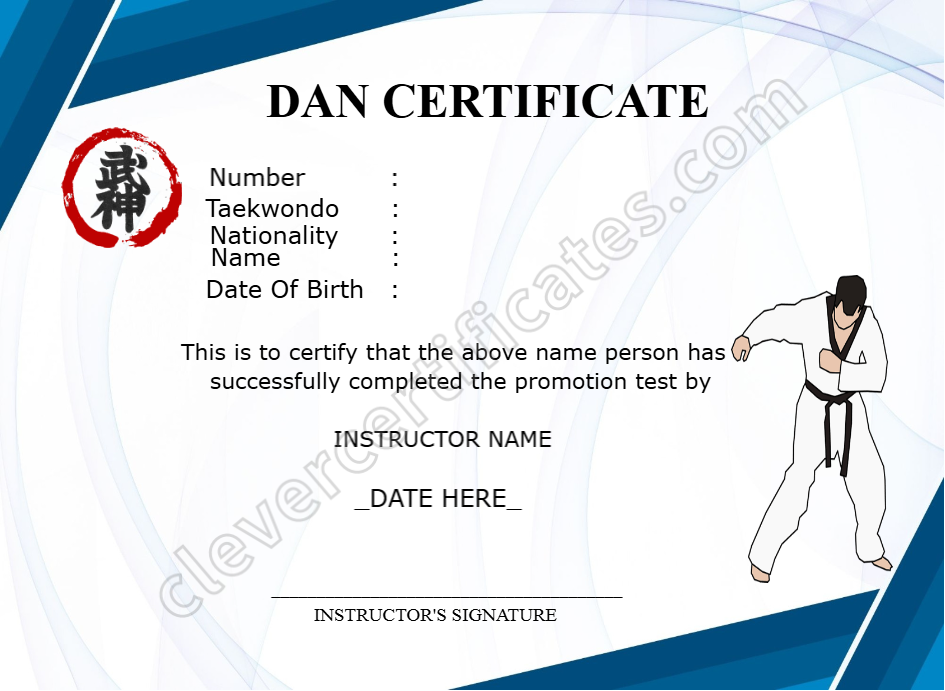 Certificate preview