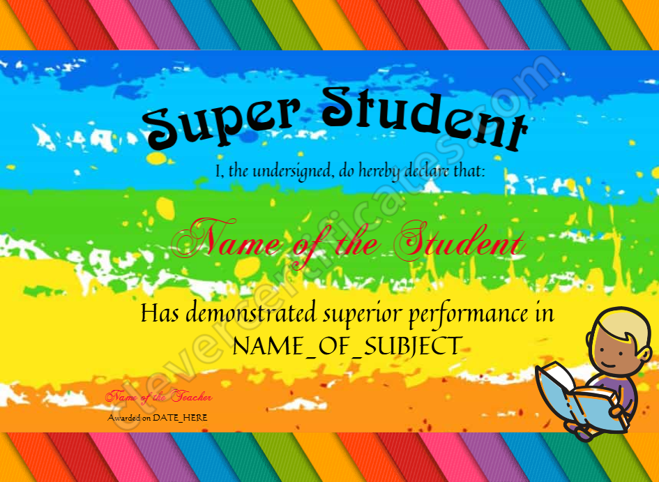 Super Student Award