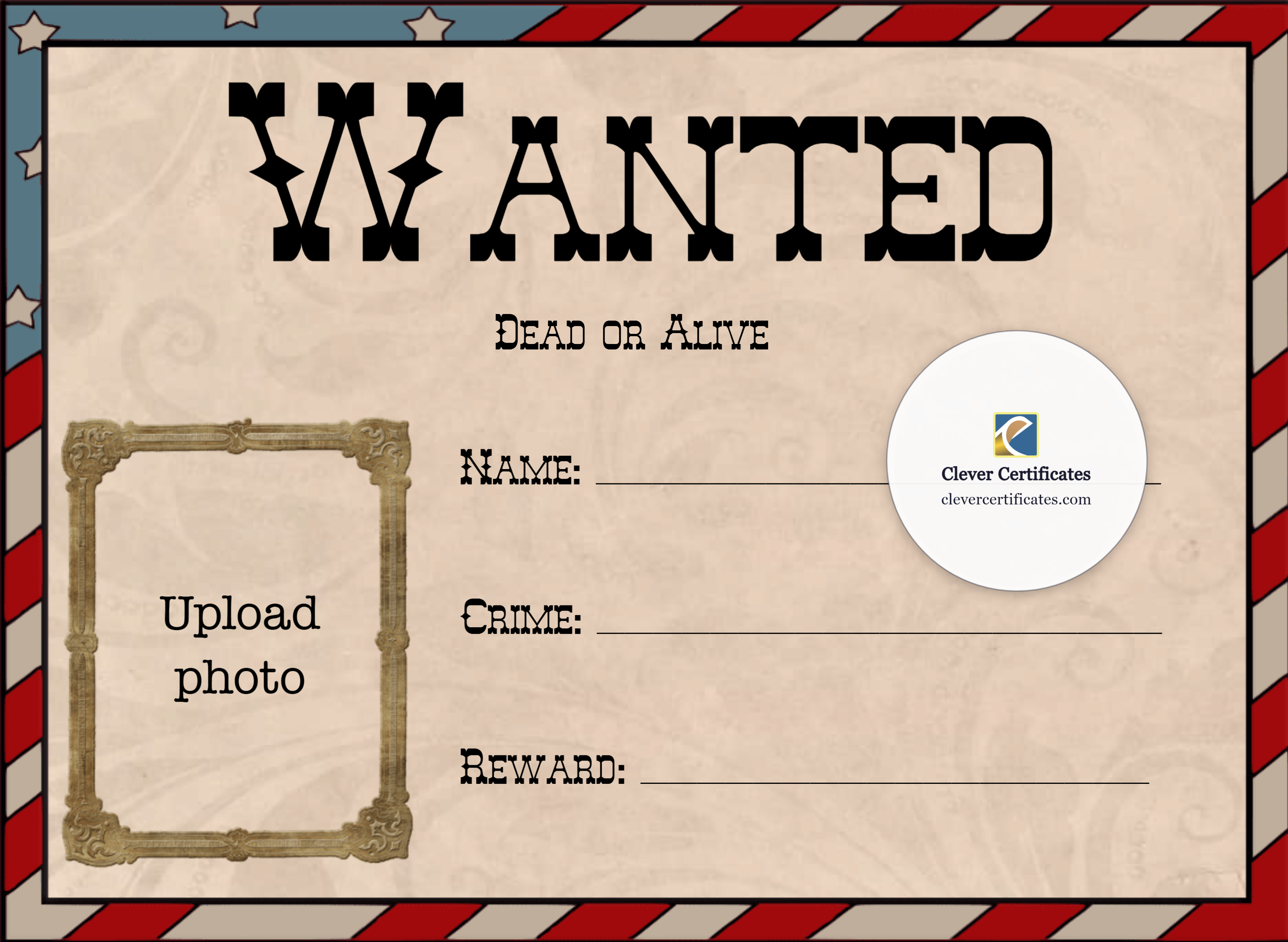 Certificate preview