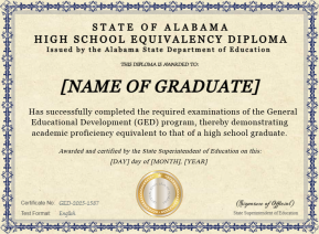 Alabama High School Equivalency Certificate