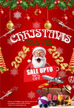 Editable Christmas 2024 Travel Coupons Flyer