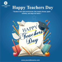 Editable Teachrs Day Instagram Post