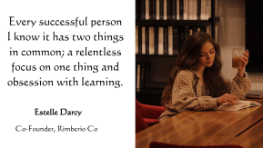 Minimalist Motivational Quote Twitter Post