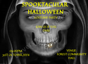 Spooktacular Halloween Costume Party